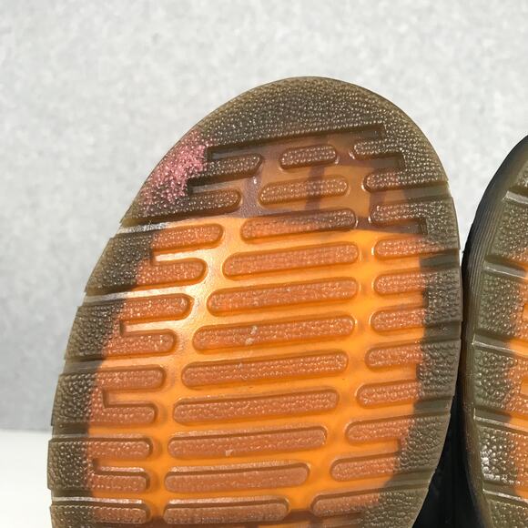 Dr Martens 1B60 Boots Womens US 9 Black Leather 20 Eye Knee High Lace Up EU 41 - Picture 9 of 16